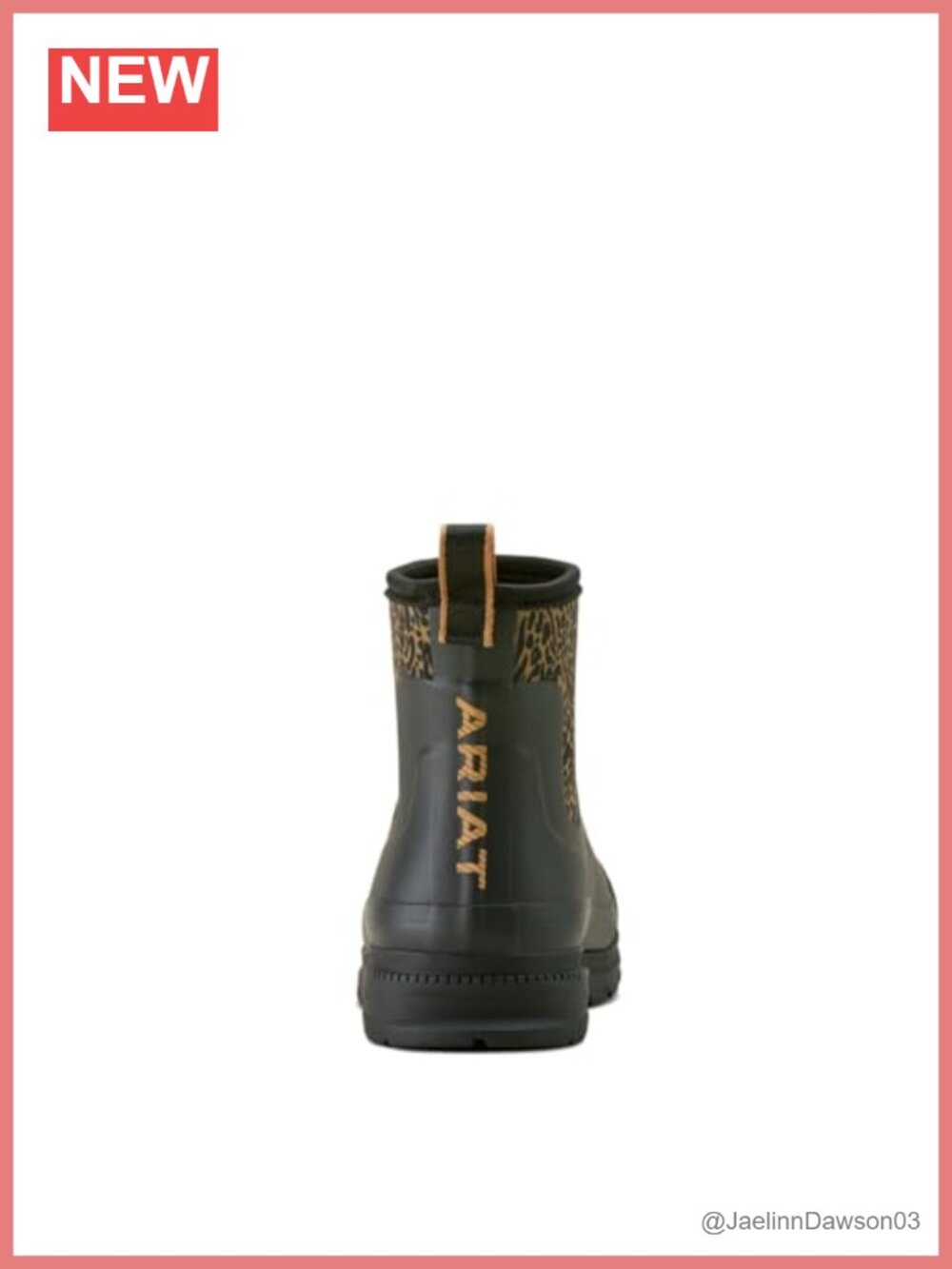 Women's Shortie Rain Boots Waterproof Rubber Ankle Pull-On - Picture 4 of 6